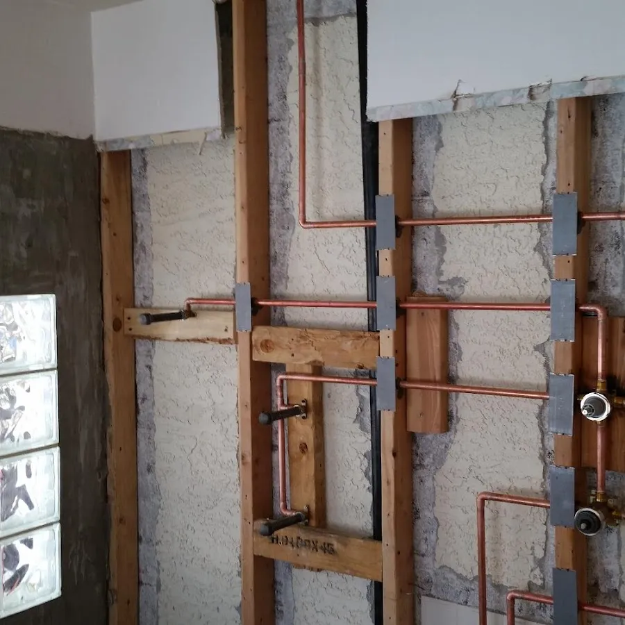 Copper pipe installation for Burst Pipe Repair in Hazleton
